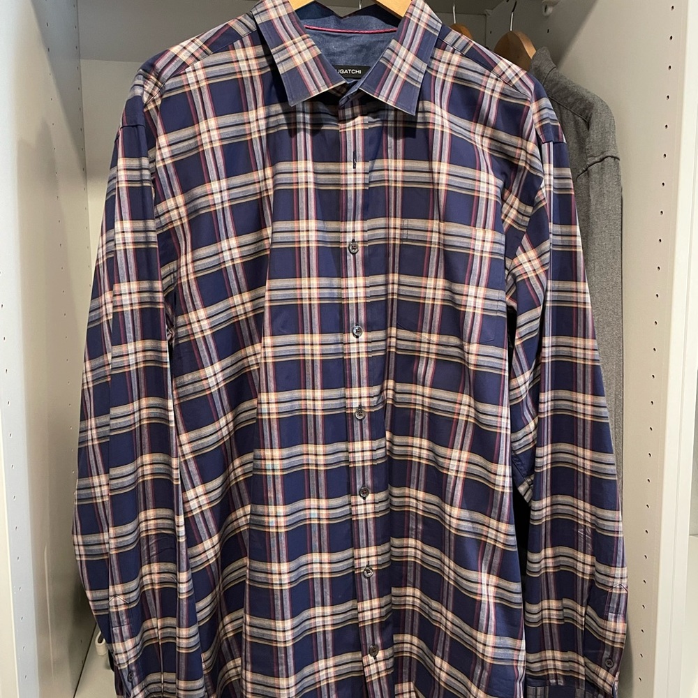 Bugatchi dress shirt size XXL